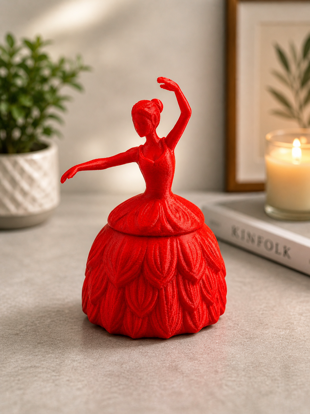Ballerina Vanity Jar photo 2